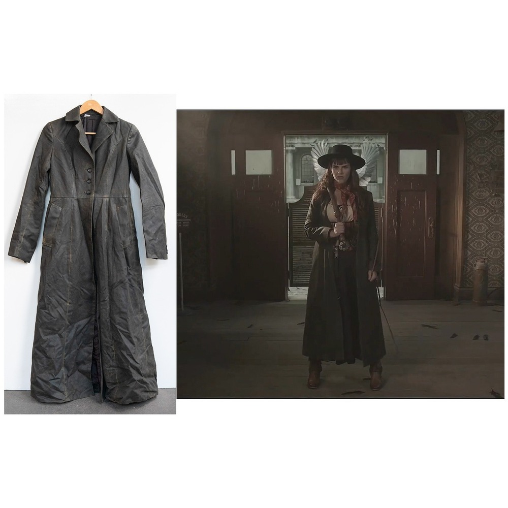 A Series of Unfortunate Events - Sara Rue Screen Worn Costume Trench Coat Jacket